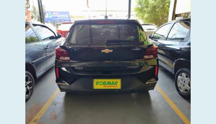 CHEVROLET ONIX 1.0 TURBO FLEX AUT. - PRETO - 2021 Foto 6 (Grande)