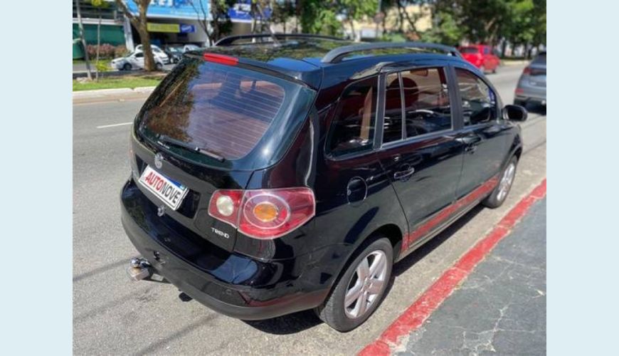 VOLKSWAGEN SPACEFOX 1.6 MI 8V FLEX 4P - PRETO - 2010 Foto 6 (Grande)
