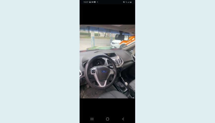 FORD ECOSPORT 1.6 FREESTYLE 16V FLEX 4P - VERMELHO - 2014 Foto 6 (Grande)