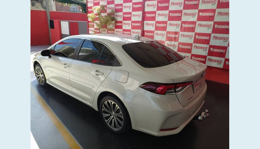TOYOTA COROLLA 1.8 VVT-I HYBRID FLEX ALTIS CVT - BRANCO - 2020 Foto 6 (Grande)
