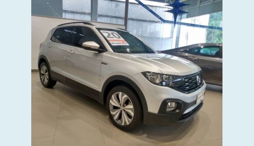VOLKSWAGEN T-CROSS 1.0 200 TSI TOTAL FLEX COMFORTLINE AUT. - PRATA - 2020 Foto 6 (Grande)