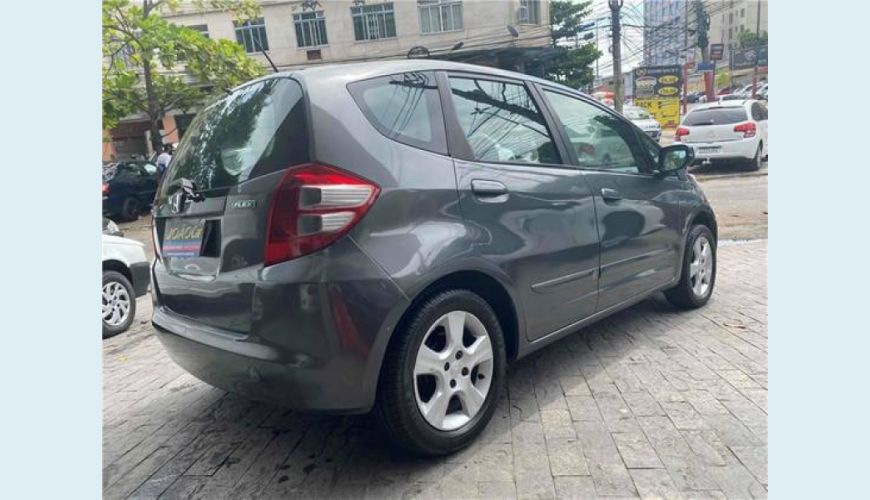 HONDA FIT 1.4 LX 16V FLEX 4P - CINZA - 2009 Foto 6 (Grande)