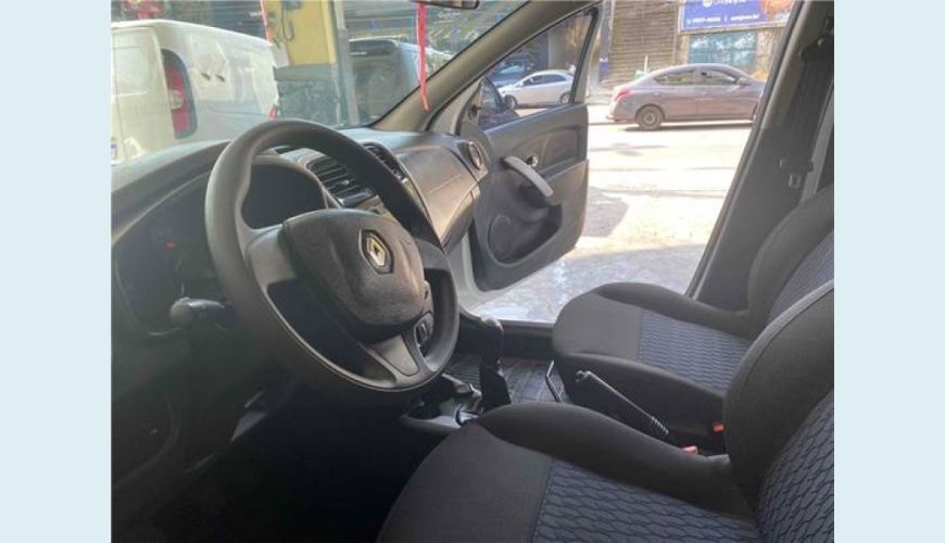 RENAULT SANDERO 1.6 16V SCE FLEX EXPRESSION - BRANCO - 2017 Foto 6 (Grande)