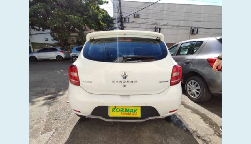 RENAULT SANDERO 1.6 16V SCE FLEX GT LINE - BRANCO - 2018 Foto 6 (Grande)