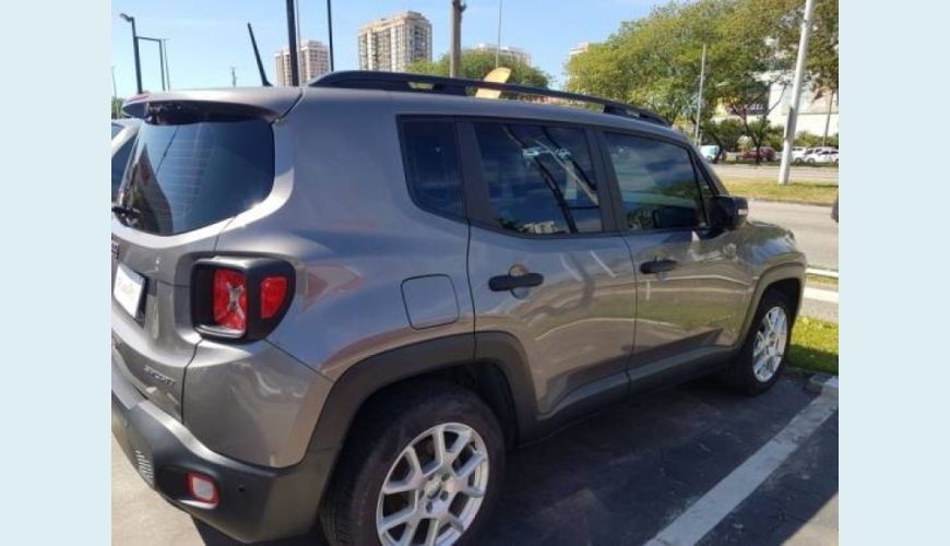JEEP RENEGADE 1.8 16V FLEX SPORT 4P AUT. - CINZA - 2020 Foto 6 (Grande)