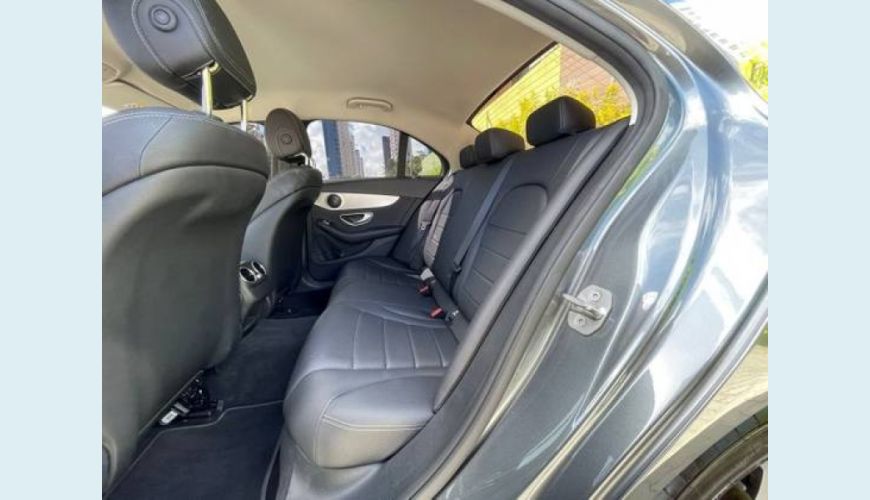 MERCEDES-BENZ C 180 1.6 CGI FLEX AVANTGARDE 7G-TRONIC - CINZA - 2017 Foto 6 (Grande)