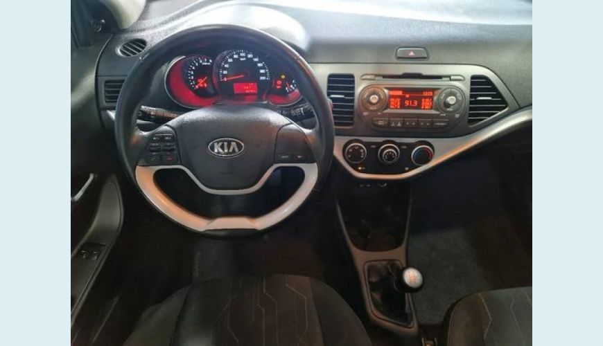 KIA PICANTO 1.0 EX 12V FLEX 4P - BRANCO - 2017 Foto 6 (Grande)