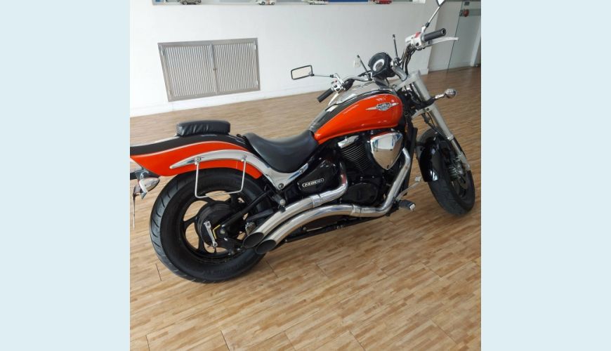 SUZUKI BOULEVARD M800 CUSTOM - LARANJA - 2011 Foto 6 (Grande)