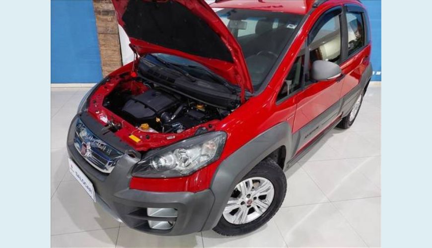 FIAT IDEA 1.8 MPI ADVENTURE 16V FLEX 4P AUT. - VERMELHO - 2015 Foto 6 (Grande)