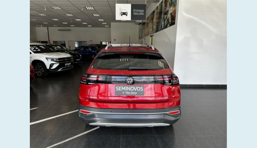 VOLKSWAGEN NIVUS 1.0 200 TSI TOTAL FLEX HIGHLINE AUT. - VERMELHO - 2024 Foto 6 (Grande)