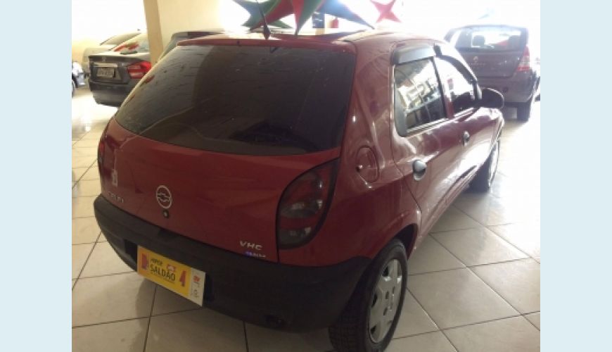 CHEVROLET CELTA 1.0/ SUPER 1.0 MPFI VHC 8V 5P - VERMELHO - 2003 Foto 6 (Grande)