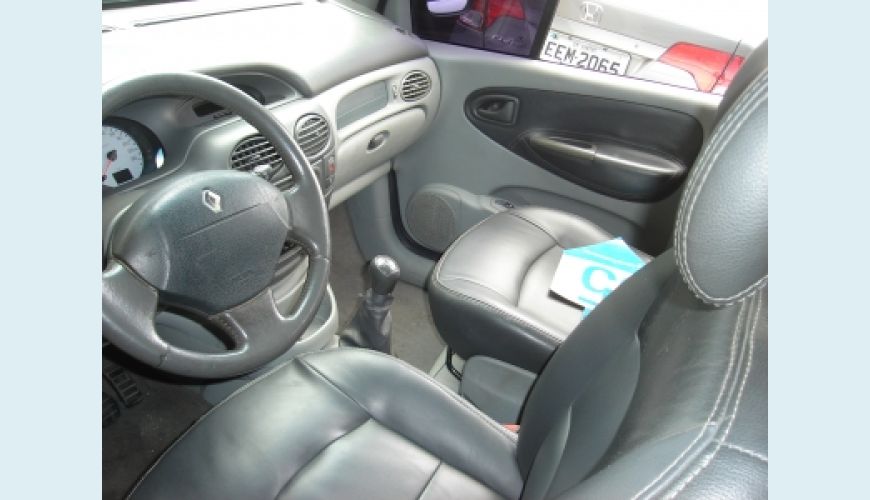 RENAULT SCENIC PRIVILÈGE HI-FLEX 1.6 16V - CINZA - 2005 Foto 6 (Grande)