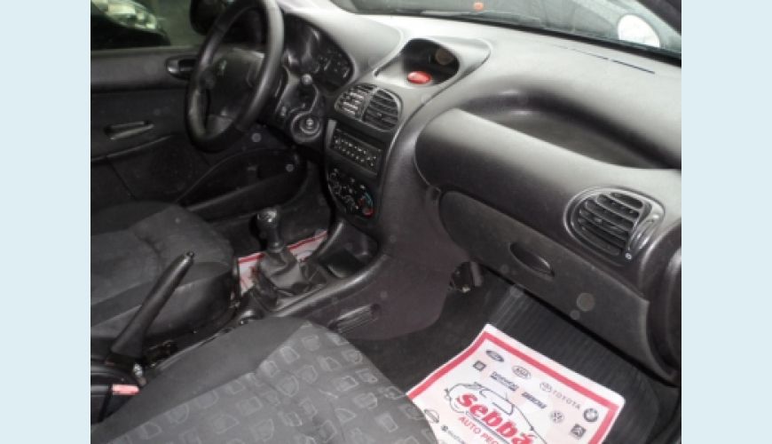 PEUGEOT 206 SW PRESENCE 1.4/ 1.4 FLEX 8V 5P - PRETO - 2005 Foto 6 (Grande)